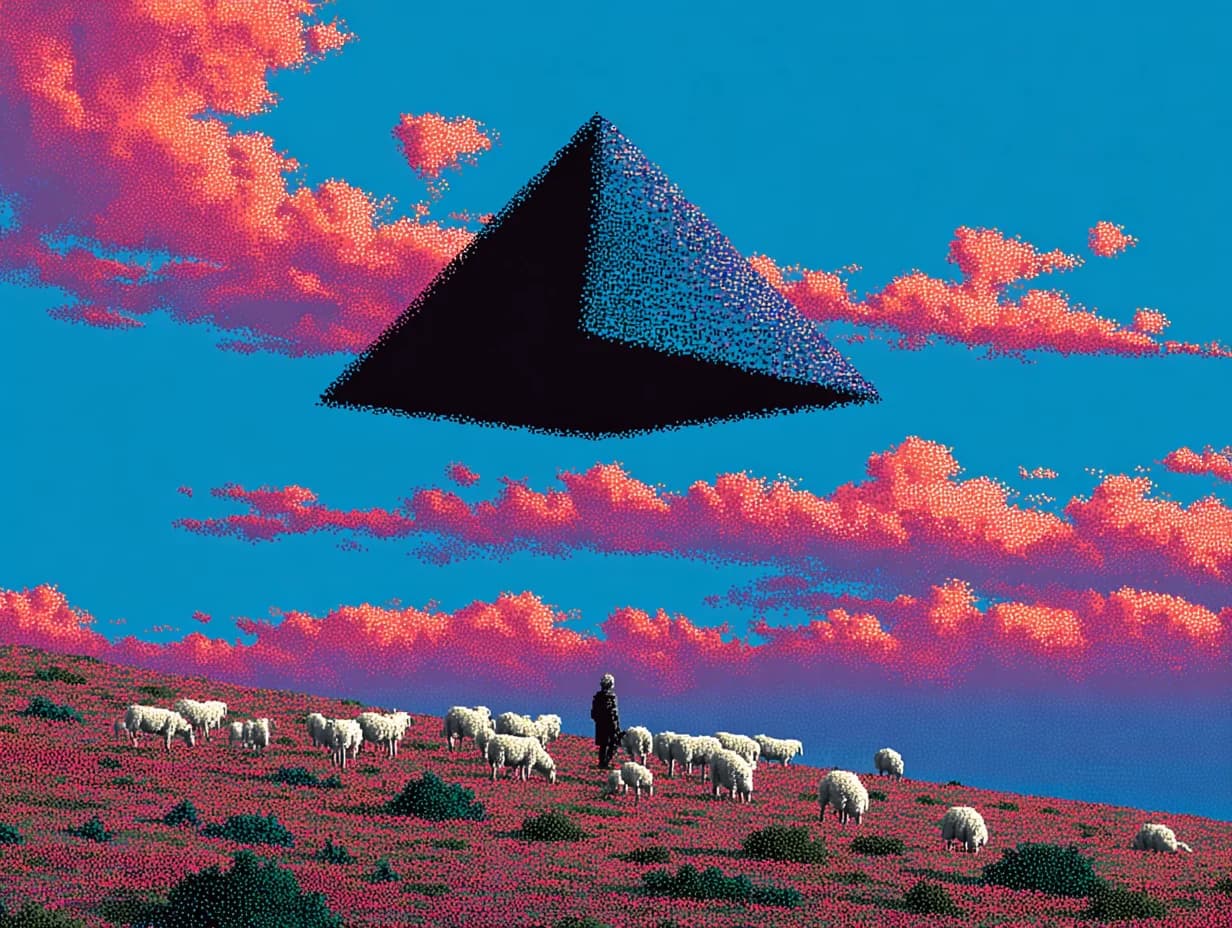 Shepherd protecting flock - representing guardrails protecting your AI agents